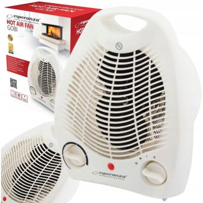 Esperanza TERMOWENTYLATOR GRZEJNIK ELEKTRYCZNY FARELKA 2000W 2 POZIOMY MOCY OGRZEWACZ Esperanza TERMOWENTYLATOR GRZEJNIK ELEKTRYCZNY FARELKA 2000W 2 POZIOMY MOCY OGRZEWACZ