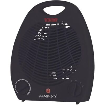 Inny producent TERMOWENTYLATOR GRZEJNIK ELEKTRYCZNY KAMBERG 2000 W - CZARNY Inny producent TERMOWENTYLATOR GRZEJNIK ELEKTRYCZNY KAMBERG 2000 W - CZARNY