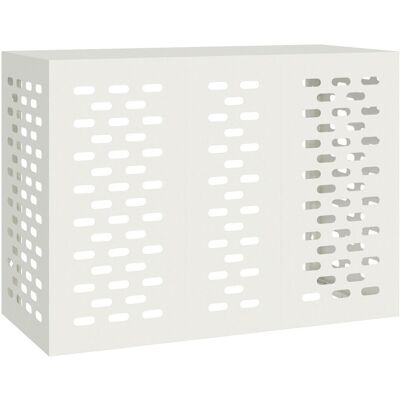 Vidaxl - Pokrywa klimatyzatora Biała 110x50x80 cm Stal - Pokrywa klimatyzatora Vidaxl - Pokrywa klimatyzatora Biała 110x50x80 cm Stal - Pokrywa klimatyzatora