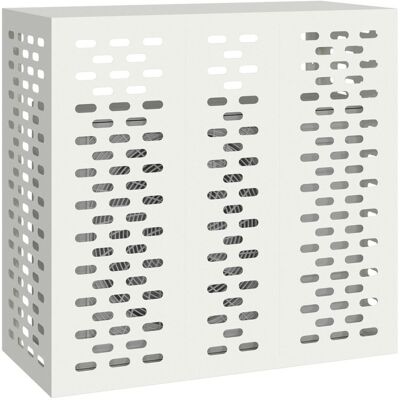 vidaXL Biała plastikowa 110 x 50 x 105 cm pokrywa klimatyzatora vidaXL Biała plastikowa 110 x 50 x 105 cm pokrywa klimatyzatora