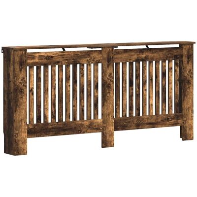 vidaXL Pokrywa Grzejnika Dąb wędzony 172 x 19 x 81,5 cm vidaXL Pokrywa Grzejnika Dąb wędzony 172 x 19 x 81,5 cm