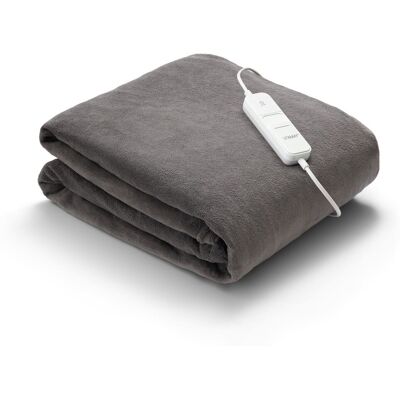 Vitammy Huggy Plaid 180X130Cm Darkgrey Pled Rozgrzewający Elektryczny Z Pilotem Vitammy Huggy Plaid 180X130Cm Darkgrey Pled Rozgrzewający Elektryczny Z Pilotem