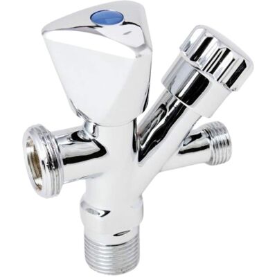 Zawór Kombinowany Chrom 1/2” X 3/4” X 3/8” Hydroland Zaw.Kom.1/2 Zawór Kombinowany Chrom 1/2” X 3/4” X 3/8” Hydroland Zaw.Kom.1/2
