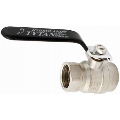 Zawór kulowy Kurek prosty z rączką Hydroland 2'' ZKWD-PP-50 TYTAN Zawór kulowy Kurek prosty z rączką Hydroland 2'' ZKWD-PP-50 TYTAN