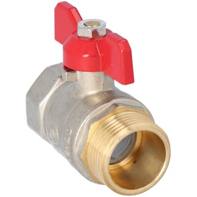 Valvex Zawór Kulowy Niklowany Oro Z Dławikiem Z Motylkiem Aluminiowym (Mal) (Wersja N-W) 1' Valvex Zawór Kulowy Niklowany Oro Z Dławikiem Z Motylkiem Aluminiowym (Mal) (Wersja N-W) 1'
