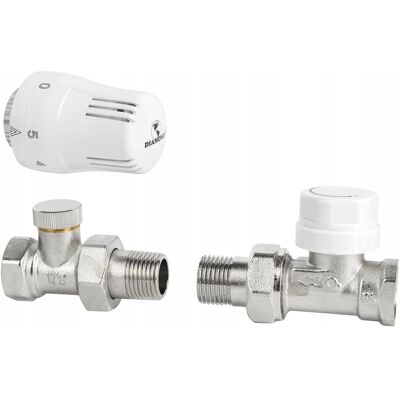 Diamond ZAWÓR TERMOSTATYCZNY PROSTY + GŁOWICA +ZAWÓR 588 Diamond ZAWÓR TERMOSTATYCZNY PROSTY + GŁOWICA +ZAWÓR 588