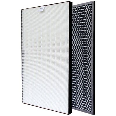 Solaris Zestaw filtrów HEPA UZ-HD6HF węglowy UZ-HD6DF do SHARP UA-HG60 UA-HD60 Solaris Zestaw filtrów HEPA UZ-HD6HF węglowy UZ-HD6DF do SHARP UA-HG60 UA-HD60