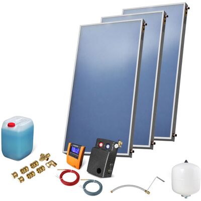 Zestaw solarny 3 x Weber Sol FX-FP 2.5 bez zasobnika Zestaw solarny 3 x Weber Sol FX-FP 2.5 bez zasobnika