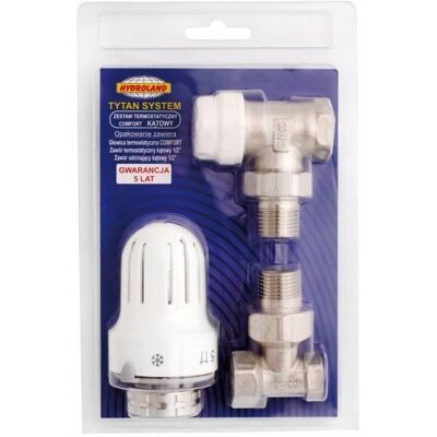 Zestaw termostatyczny kątowy Hydroland ZT.COM.K Zestaw termostatyczny kątowy Hydroland ZT.COM.K