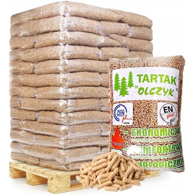 Inny producent Pellet Olczyk Paleta 65 Worków 975 Kg Certyfikowany Opał Drzewny Inny producent Pellet Olczyk Paleta 65 Worków 975 Kg Certyfikowany Opał Drzewny