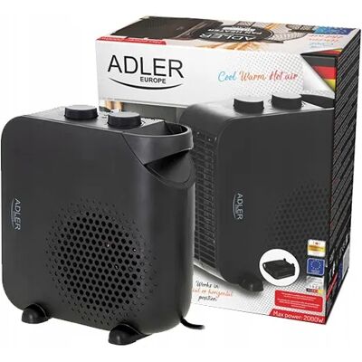 Grzejnik Elektryczny Termostat Ciepło-Zimno Termowentylator Adler 2000w Grzejnik Elektryczny Termostat Ciepło-Zimno Termowentylator Adler 2000w