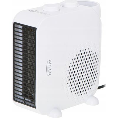 Adler Ad7725w Termowentylator Farelka 2000w Biały Adler Ad7725w Termowentylator Farelka 2000w Biały