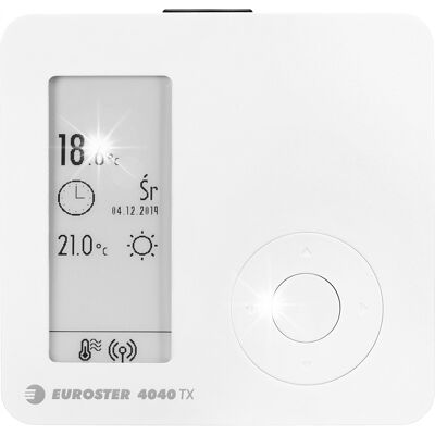 Bezprzewodowy Tygodniowy Sterownik Regulator Temperatury Euroster C6rx Bezprzewodowy Tygodniowy Sterownik Regulator Temperatury Euroster C6rx