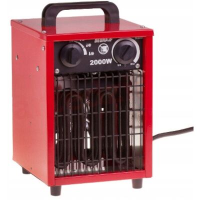 Dedra Nagrzewnica Elektryczna 1f 2kw, 1000/2000w, Termostat, Ded9920 Dedra Nagrzewnica Elektryczna 1f 2kw, 1000/2000w, Termostat, Ded9920