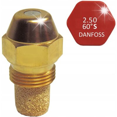 Danfoss Dysza Olejowa 2.50-60° S Do Kotła Olejowego I Nagrzewnicy Na Olej Palnika Danfoss Dysza Olejowa 2.50-60° S Do Kotła Olejowego I Nagrzewnicy Na Olej Palnika