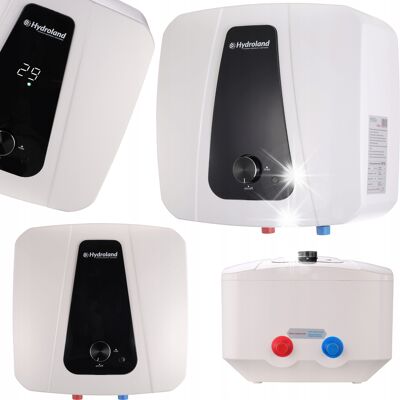 Hydroland Elektryczny Ogrzewacz Wody 10l Dolny Nadumywalkowy Podgrzewacz Bojler 2000w Hydroland Elektryczny Ogrzewacz Wody 10l Dolny Nadumywalkowy Podgrzewacz Bojler 2000w