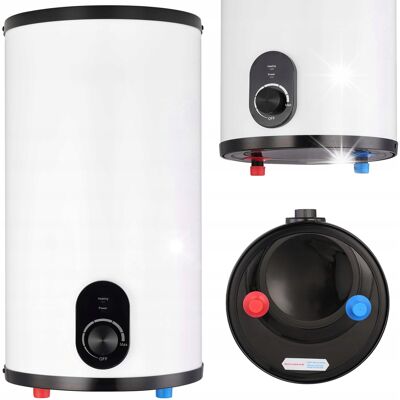 Hydroland ELEKTRYCZNY OGRZEWACZ WODY 20 L DOLNY NADUMYWALKOWY PRZEPŁYWOWY BIAŁY Hydroland ELEKTRYCZNY OGRZEWACZ WODY 20 L DOLNY NADUMYWALKOWY PRZEPŁYWOWY BIAŁY