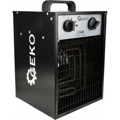 Geko Nagrzewnica Elektryczna Z Wbudowanym Termostatem 3,3 Kw Ipx4 G80401 Geko Nagrzewnica Elektryczna Z Wbudowanym Termostatem 3,3 Kw Ipx4 G80401