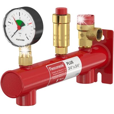 FLAMCO Grupa Bezpieczeństwa Do Naczynia Instalacji C.O. 3/4' 3 Bar Konsola Solidna FLAMCO Grupa Bezpieczeństwa Do Naczynia Instalacji C.O. 3/4' 3 Bar Konsola Solidna