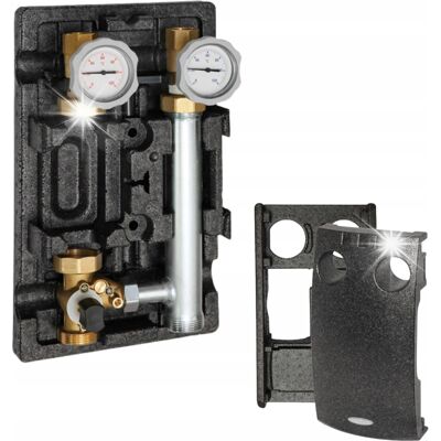 FLAMCO Grupa Pompowa Meiflow S Mk 1' Cal Bez Pompy Z Zaworem Mieszającym Ocieplona FLAMCO Grupa Pompowa Meiflow S Mk 1' Cal Bez Pompy Z Zaworem Mieszającym Ocieplona