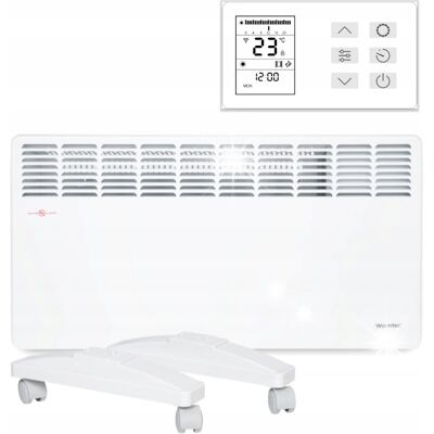 Warmtec Grzejnik elektryczny konwektorowy 2500W termostat WiFi dotykowy EWE+ Warmtec Grzejnik elektryczny konwektorowy 2500W termostat WiFi dotykowy EWE+