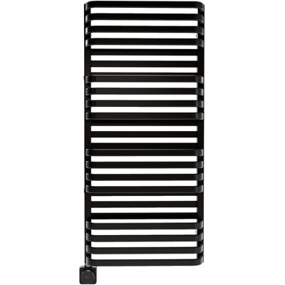 Grzejnik elektryczny łazienkowy Luxrad Plus New 114x53 czarny mat str grzałka Premio maskownica 600W Grzejnik elektryczny łazienkowy Luxrad Plus New 114x53 czarny mat str grzałka Premio maskownica 600W