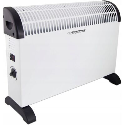 Esperanza Grzejnik Konwektorowy Konwektor 3 Stopnie Regulacji 750w 1250w 2000w Biały Esperanza Grzejnik Konwektorowy Konwektor 3 Stopnie Regulacji 750w 1250w 2000w Biały