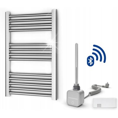 Warmtec Grzejnik łazienkowy elektryczny drabinka chrom grzałka Encanto 45x70cm APP Warmtec Grzejnik łazienkowy elektryczny drabinka chrom grzałka Encanto 45x70cm APP