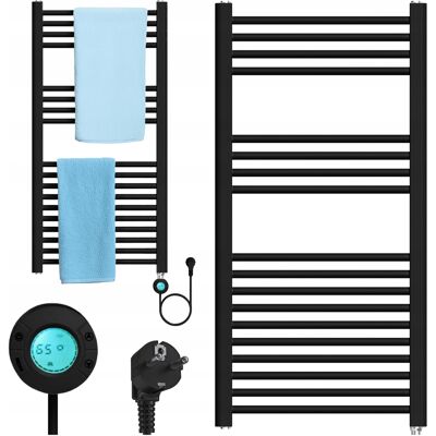 Hydrosan GRZEJNIK ŁAZIENKOWY ELEKTRYCZNY ENERGOOSZCZĘDNY DRABINKA 250W CZARNY Hydrosan GRZEJNIK ŁAZIENKOWY ELEKTRYCZNY ENERGOOSZCZĘDNY DRABINKA 250W CZARNY