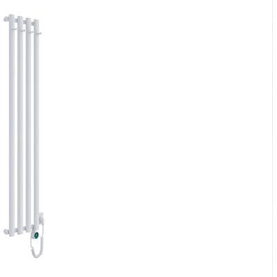Grzejnik łazienkowy elektryczny Luxrad Azure Elektro 150x33 cm biały grzałka 400W Grzejnik łazienkowy elektryczny Luxrad Azure Elektro 150x33 cm biały grzałka 400W