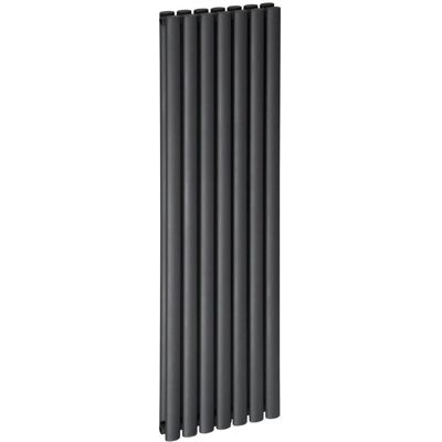 Grzejnik pokojowy LUXRAD Ring podwójny 1600 x 410 mm antracyt ZDC 1350W Grzejnik pokojowy LUXRAD Ring podwójny 1600 x 410 mm antracyt ZDC 1350W