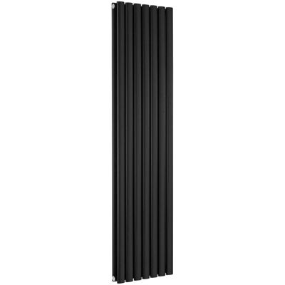 Grzejnik pokojowy LUXRAD Ring podwójny 1600 x 410 mm czarny mat str. ZDC 1350W Grzejnik pokojowy LUXRAD Ring podwójny 1600 x 410 mm czarny mat str. ZDC 1350W