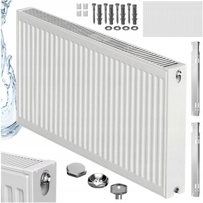 Hydrosan GRZEJNIK POKOJOWY PŁYTOWY STALOWY PANELOWY C22 600X800 BOCZNY 1575W BIAŁY Hydrosan GRZEJNIK POKOJOWY PŁYTOWY STALOWY PANELOWY C22 600X800 BOCZNY 1575W BIAŁY