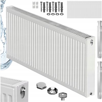 Hydrosan GRZEJNIK POKOJOWY WODNY PANELOWY STALOWY PŁYTOWY C22 60X80 BOCZNY BIAŁY Hydrosan GRZEJNIK POKOJOWY WODNY PANELOWY STALOWY PŁYTOWY C22 60X80 BOCZNY BIAŁY