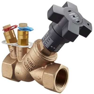 OVENTROP Hydrocontrol MTR, PN25, zawór równoważący ze zintegrowaną kryzą pomiarową, DN 20, 3/4GW OVENTROP Hydrocontrol MTR, PN25, zawór równoważący ze zintegrowaną kryzą pomiarową, DN 20, 3/4GW