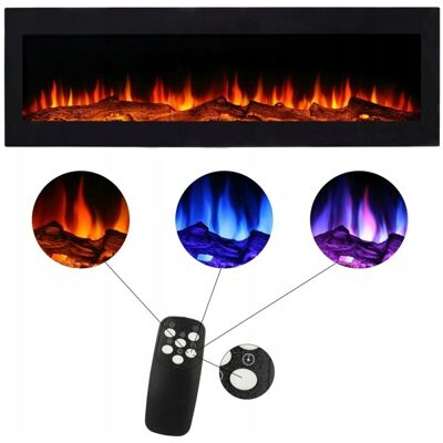 Kominek Elektryczny El Fuego Lumberq Nova 1.8kw Led !! 105x35x12,5cm /2 Poziomy Mocy Kominek Elektryczny El Fuego Lumberq Nova 1.8kw Led !! 105x35x12,5cm /2 Poziomy Mocy