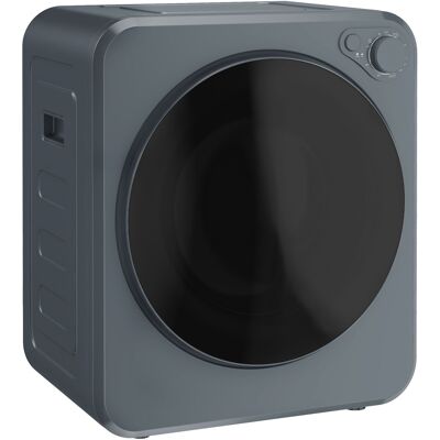 Mini Suszarka Do Ubrań 4 Kg Homcom, 5 Programów, Do 60°c, 800/400 W, Szara Mini Suszarka Do Ubrań 4 Kg Homcom, 5 Programów, Do 60°c, 800/400 W, Szara