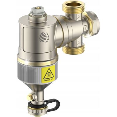 Hydroland Mosiężny Separator Magnetyczny Do Kotłów Co 1' Hydroland Mosiężny Separator Magnetyczny Do Kotłów Co 1'