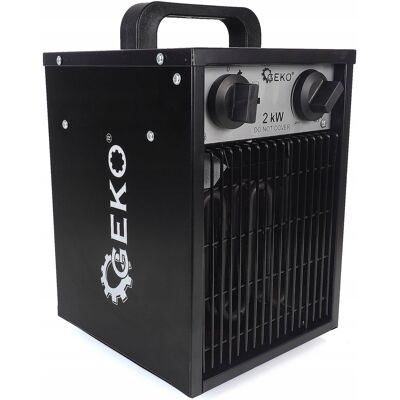 Nagrzewnica Elektryczna 2 Kw 230v Geko Farelka Z Termostatem Nagrzewnica Elektryczna 2 Kw 230v Geko Farelka Z Termostatem