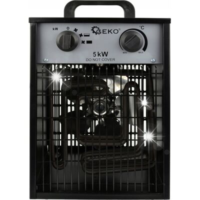 Geko Nagrzewnica Elektryczna Farelka Dmuchawa Grzejnik 5kw 400v Duża Moc G80402 Geko Nagrzewnica Elektryczna Farelka Dmuchawa Grzejnik 5kw 400v Duża Moc G80402