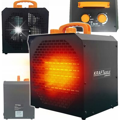 KRAFT&DELE Nagrzewnica Elektryczna Farelka Dmuchawa Trójfazowa 5500w 400v KRAFT&DELE Nagrzewnica Elektryczna Farelka Dmuchawa Trójfazowa 5500w 400v