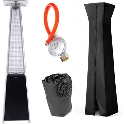 Realne Ceny Parasol Grzewczy Gazowy Promiennik Ogrzewacz 13 KW 227cm Zestaw z Pokrowcem Realne Ceny Parasol Grzewczy Gazowy Promiennik Ogrzewacz 13 KW 227cm Zestaw z Pokrowcem