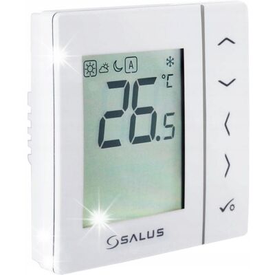 PRZEWODOWY REGULATOR TEMPERATURY DOBOWY PODTYNKOWY BIAŁY SALUS VS35W PRZEWODOWY REGULATOR TEMPERATURY DOBOWY PODTYNKOWY BIAŁY SALUS VS35W