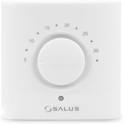 SALUS Regulator Temperatury Dobowy Bezprzewodowy Elektroniczny Biały Natynkowy SALUS Regulator Temperatury Dobowy Bezprzewodowy Elektroniczny Biały Natynkowy