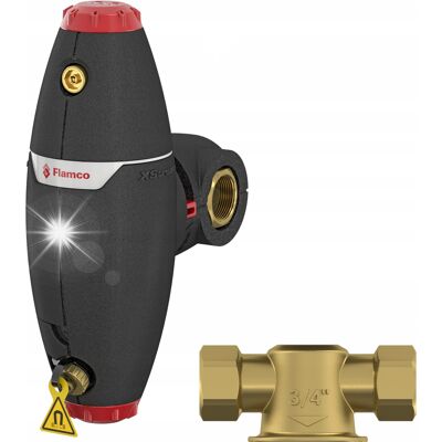 FLAMCO Separator Filtr Magnetyczny Instalacji Co Powietrza Zanieczyszczeń Fi 3/4 FLAMCO Separator Filtr Magnetyczny Instalacji Co Powietrza Zanieczyszczeń Fi 3/4