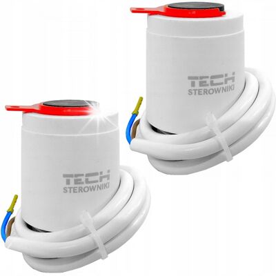 Siłownik Do Rozdzielacza Termoelektryczny Tech M30x1.5 Stt-230t 2 Sztuki Siłownik Do Rozdzielacza Termoelektryczny Tech M30x1.5 Stt-230t 2 Sztuki