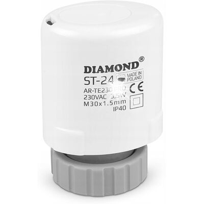 Siłownik Termoelektryczny St-24 Diamond Do Listwy Siłownik Termoelektryczny St-24 Diamond Do Listwy