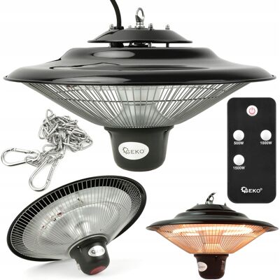 Sufitowy Promiennik Podczerwieni Z Pilotem Geko G80580 1500w Sufitowy Promiennik Podczerwieni Z Pilotem Geko G80580 1500w