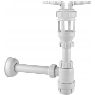 McAlpine Syfon Do Odprowadzania Zrzutu Popłuczyn Butelkowy Biały Solidny Hc2-Funnel McAlpine Syfon Do Odprowadzania Zrzutu Popłuczyn Butelkowy Biały Solidny Hc2-Funnel