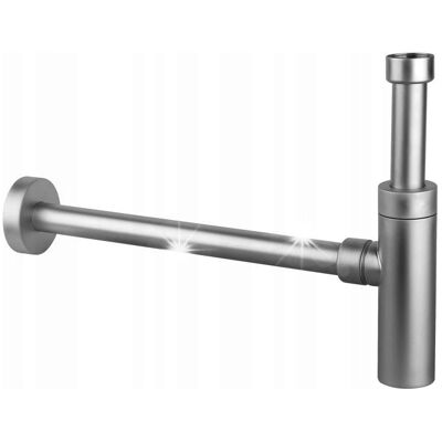 McAlpine Syfon Umywalkowy Dekoracyjny Samoczyszczący 1 1/4' X 32mm Satyna Ca32eu-Sc McAlpine Syfon Umywalkowy Dekoracyjny Samoczyszczący 1 1/4' X 32mm Satyna Ca32eu-Sc